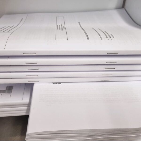 Finiture di stampa - Pinzatura